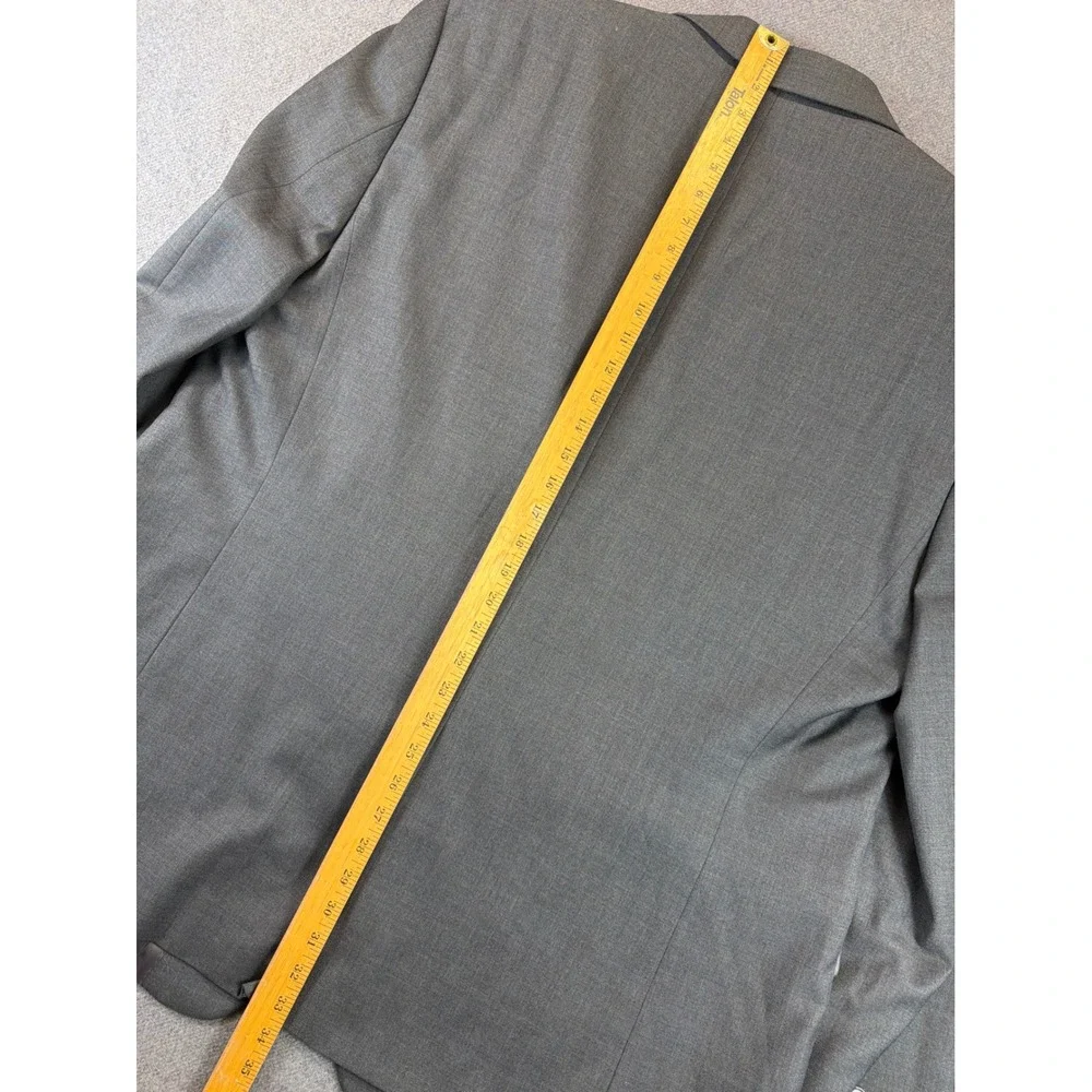 LRL Ralph Lauren Blazer Mens 50L Grey Wool Blend Two Button Suit‎ Jacket